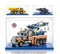 Vitrina para Lego 10327 Icons Dune Atreides Royal Ornithopter,Grande Caja Exhibición Acrílico Transparente Antipolvo para 42128 42114 Coleccion(65x25x30)