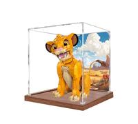 Vitrina para Lego 43247 Disney Lion King, a prueba de polvo, protección UV, escaparate de ajuste personalizado, regalos para los amantes de Lego, almacenamiento de montaje (tema D)