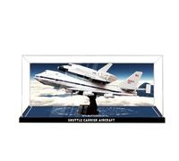 Vitrina para LEGO Icons 10360 Space Shuttle Transport - Cubierta transparente a prueba de polvo (modelo no incluido) (B)