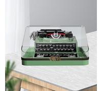 Vitrina para máquina de escribir Lego Ideas 21327, 3 mm acrílico vitrina para Lego 21327 - (No incluye kit de modelo) (C)