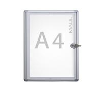 Vitrina, profundidad exterior 27 mm MAUL, altura exterior 350 mm