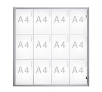 Vitrina, profundidad exterior 27 mm MAUL, altura exterior 963 mm