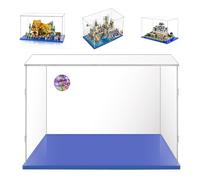 Vitrina Transparente 40x30x25 cm para Lego Castillo Hogwarts 76419 Himeji 21060 75357 43242 76295