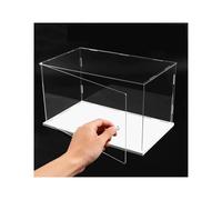 Vitrina transparente, Caja de presentación acrílico for coleccionables con varios tamaños en la puerta principal(25x25x35cm(10x10x14in))