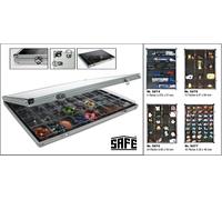 Alu-Vitrinen Estantería Conchas 45 compartimentos 36x49x43mm Safe 5877