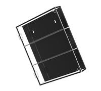 Vitrinas para Tarjetas Deportivas, Vitrina de Pared para Tarjetas Deportivas coleccionables, Marco acrílico Delicado con gabinete Protector de Tarjetas de Vidrio