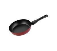 VITRINOR Pimienta Roja, Sartén 20 cm, antiadherente reforzado, inducción, acero esmaltado, calentamiento rápido, exterior rojo
