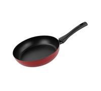 VITRINOR Pimienta Roja, Sartén 28 cm, antiadherente reforzado, inducción, acero esmaltado, calentamiento rápido, exterior rojo