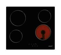 VITROCERAMICA DIGITAL CATA TN604 4/FUEGOS SIN MARCO 6000/WATIOS