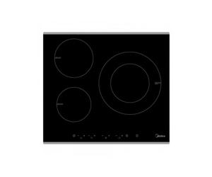VITROCERAMICA DIGITAL MIDEA MC-IT7116B1-A 3/INDUCCION 7100/WATIOS (1 X 29CM)