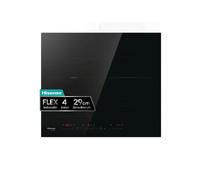 Vitrocerámica de inducción Hisense HI6352BSCE 7400 W 4 zonas Area Flex Control Slider 29 cm negro integrada