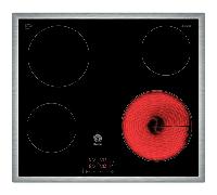 vitroceramica independiente balay 3eb720xr 4 zonas coccion touch inox ancho 60 cm