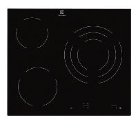 vitroceramica independiente electrolux ehf6232iok 3 zonas coccion ancho 60 cm
