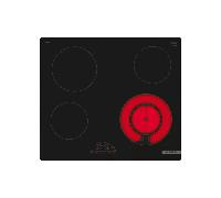Bosch Serie 4 PKF611BB8E hobs Negro Integrado 59.2 cm Cerámico 4 zona(s)