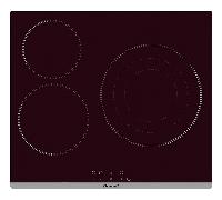 vitroceramica independiente radiantes brandt bpv6322b 3 zonas coccion ancho 58 cm
