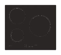 Candy CH63CC/4U2 Negro Integrado 59 cm Cerámico 3 zona(s)