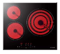 VITROCERAMICA INDEPENDIENTE RADIANTES INFINITON VIT3SN30 3 ZONAS COCCION ANCHO 60 CM