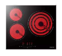 VITROCERAMICA INDEPENDIENTE RADIANTES INFINITON VIT3SN30 3 ZONAS COCCION ANCHO 60 CM VIT3SN30