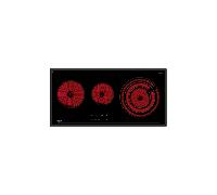 VITROCERAMICA INDEPENDIENTE RADIANTES TEKA TRC 83631 TCS 3 ZONAS COCCION ANCHO 40 CM
