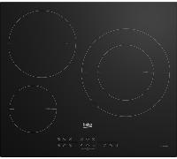 vitroceramica induccion beko hiis63206m 3 zonas coccion ancho 60 cm
