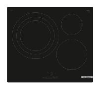 Bosch Serie 4 PID61RBB5E hobs Negro Integrado 59.2 cm Con placa de inducción 3 zona(s)