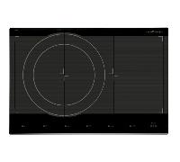 Cata Placa de Inducción Giga 750 BK con 6 Zonas de Cocción 9 Niveles de Potencia Regulables + Booster Potencia 2100 W Ancho 77cm Color Negro