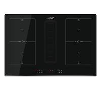 vitroceramica induccion cata ias-7024 bk 4 zonas coccion ancho 77 cm