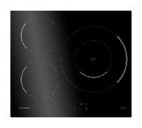 vitroceramica induccion infiniton ind3bk8g32 3 zonas coccion ancho 59 cm