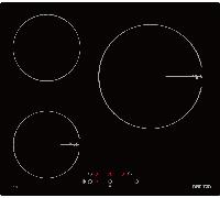vitroceramica induccion infiniton ind3n61g28 3 zonas coccion ancho 59 cm