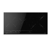 VITROCERAMICA INDUCCION TEKA MASTERSENSE IZC 83620 MST BK NEGRO 3 ZONAS COCCION ANCHO 80 CM