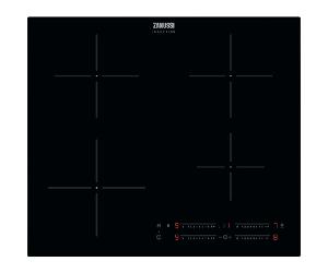 VITROCERAMICA INDUCCION ZANUSSI ZITN644K 4 ZONAS COCCION ANCHO 60 CM
