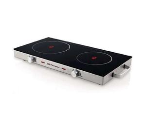 Vitrocerámica Orbegozo PCE6000/ 2 placas 170 y 205mm/ 1000W - 1800W
