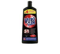 Vitroclen Limpiador de Vitrocerámica en crema, Acción protectora y desengrasante, 450 ml