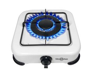 Vitrokitchen - 152BB hobs Blanco Encimera Encimera de gas 1 zona(s)