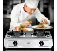 Vitrokitchen - 260IB hobs Acero inoxidable Encimera Encimera de gas 2 zona(s)