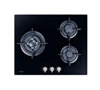 Vitrokitchen Cg605nn Encimera Cristal Gas 3fgos. A Gas Natural 60cm.