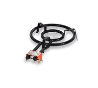 Vitrokitchen QP351B - Paellero de Gas Butano 2 aros diámetro 35cm