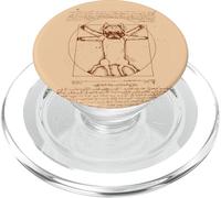 Vitruvian Frenchie PopSockets PopGrip para MagSafe
