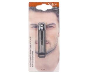 Vitry Men Care - Cortaúñas para manicura de bolsillo