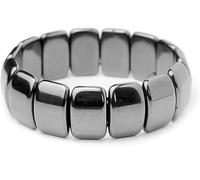 Vitrywei Hemys Hematite Bracelet, Hemys Hematite Stone Beaded Stretch Bracelets, Hematite Bracelet for Men - Reclaim Your Edge & Confidence, Gift for Dad,Husband,Boyfriend (1 pcs)