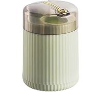 Vitrywei Pop Up Toothpick Dispenser, Automatic Toothpick Dispenser, Light Luxury Style Pop Up Toothpick Dispenser,Suitable for kitchen and dining room (Light Green)