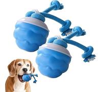 Vitrywei Power Tail 2.0 Dog Toy, Barkzys 2025 New Interactive Toy,Moving Smart Squeaky Automatic USB Rechargeable,Dog Ball with Motion Activated,for Daily Training (2 pcs)