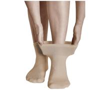 vitsocks Calcetines Confort de Descanso Antiampollas Mujer (3 PARES) para Pies Sensibles, beige, 35-38