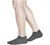 vitsocks Calcetines Cortos LANA MERINO Finos Hombre (3 PARES) Antiolor Transpirables, gris, 39-42