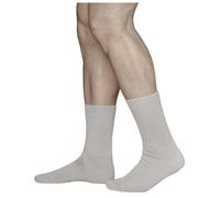 vitsocks Calcetines Extra Anchos Diabéticos No Aprietan Hombre (3 PARES) Pies Hinchados, gris, 44-46