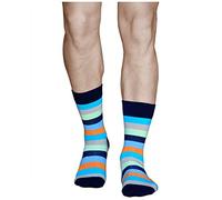 vitsocks Calcetines Geométricos Originales Divertidos Unisex, Algodón Suave, rayas: multicolor, 43-46