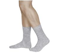 vitsocks Calcetines Invierno 80% LANA MERINO Hombre (3 PARES) Finos Calientes Transpirables, gris claro, 44-46