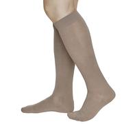 vitsocks Calcetines Lana MERINO Invierno Largos Hasta la Rodilla Hombre Calientes Cómodos, beige, 42-43