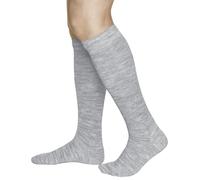 vitsocks Calcetines Lana MERINO Invierno Largos Hasta la Rodilla Hombre Calientes Cómodos, gris claro, 44-46