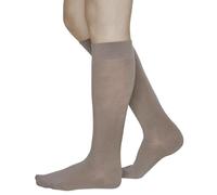 vitsocks Calcetines Lana MERINO Invierno Largos Hasta la Rodilla Mujer Calientes Cómodos, beige, 35-38